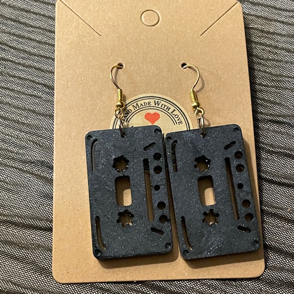 Handmade retro earring